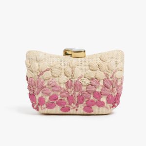 ACABADO DESGASTE BORDADO BOLSOS ÚNICOS MEJOR Estilo bohemio Bordado Trabajo Mano Embrague Monederos Bolsos Diseño elegante Forro al por mayor - Product Image 5