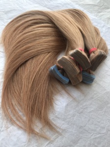 ที่ใหญ่ที่สุดขายสำหรับคริสต์มาสเสนอ #12สีเรียบเนียนตรง20 "นิ้วเทปความยาวหนังกำพร้าดิบชิดต่อผมมนุษย์ - Product Image 6