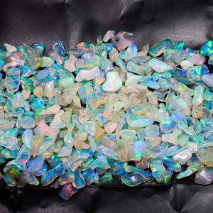 Pepitas de ópalo etíope, piedras preciosas sueltas naturales pulidas de forma libre para la fabricación de joyas, lote al por mayor - Product Image 3