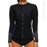 Maillot de bain une pièce écologique avec fermetures éclair, motif cachemire, protection UV UPF 50+, personnalisable avec logo, prêt à l'emploi, idéal pour le surf et la natation – Profitez du soleil sans soucis