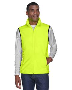 Veste polaire sans manches à fermeture éclair pour chasse en plein air gilet polaire pour hommes doudoune polaire hiver gilet sans manches pour hommes - Product Image 4
