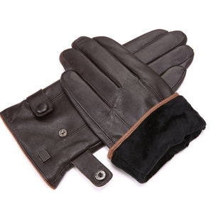 Gants en cuir de haute qualité, tendance, durables pour un usage professionnel, tissu doux de qualité supérieure, différentes tailles - Product Image 2
