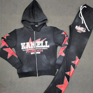 เสื้อสวมหัวแบบสวมหัวสำหรับทุกเพศสไตล์ใหม่ที่ซีดจางกันแดดพิมพ์ลายด้วยความร้อนแบบมีฮู้ดแขนยาวปรับแต่งโลโก้ได้สำหรับฤดูหนาว - Product Image 1