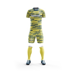 Sublimación uniforme de fútbol personalizado para hombres ropa deportiva uniforme de ropa de fútbol personalizado en blanco - Product Image 3