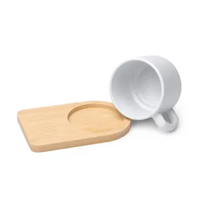 Tazza Personalizzata in Ceramica e Bambù Lodra, Gadget Promozionale Personalizzabile - Product Image 2