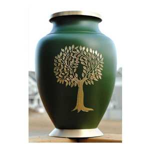 โกศโลหะคุณภาพสูงสำหรับขี้เถ้าของมนุษย์ทำให้ปลอดภัยในปริมาณมากจากผู้ส่งออกและผู้ผลิตอินเดีย - Product Image 3