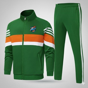 Conjunto Deportivo de Invierno para Hombre, 100% Algodón, con Capucha, Cintura Elástica, Transpirable y Ligero - Product Image 2