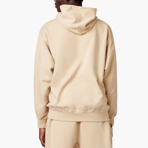 Sweat-shirt à capuche en polaire épaisse 500 GSM pour hommes avec logo imprimé personnalisé Sweat-shirt 100% coton surdimensionné pour l'hiver - Product Image 6