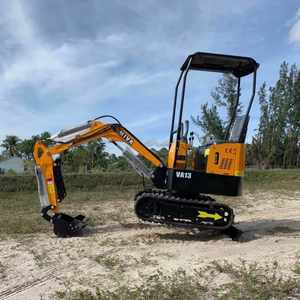 ใช้เครื่องยนต์ MIVA VA13 EPA CE ขนาด 1.2 ตัน 13.5 แรงม้า รถขุดขนาดเล็ก กระบอกไฮดรอลิก Eaton มอเตอร์ปั๊มเกียร์บ็อกซ์เกียร์ PLC - Product Image 3