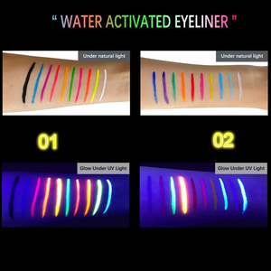 Fournitures de peinture corporelle néon fluorescente Maquillage Peinture - Product Image 3
