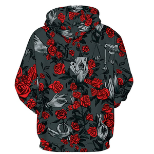 Sudaderas con capucha con logotipo personalizado impreso Unisex Crazy Maker hombres personalizados con capucha al por mayor sudaderas con capucha poliéster sublimación hombres sudaderas con capucha - Product Image 6