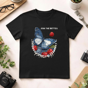 T-Shirt Unisex Personalizzata 210GSM 100% Cotone con Stampa Serigrafica (Rose XL/2XL) - Product Image 1