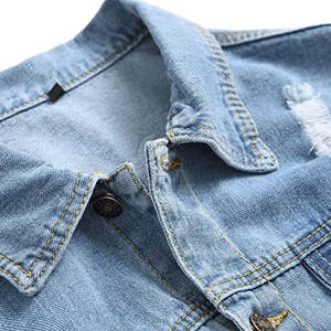 Veste en jean pour homme de haute qualité, faible MOQ, vente chaude, nouvelle arrivée, veste en jean pour homme, veste d'hiver en jean - Product Image 3