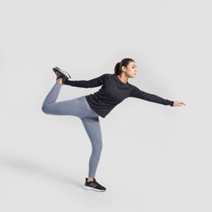 For Dynamic XXL Seamless Compression Leggings <b>Light</b> Grey with <b>Push</b>-up Feature Breathable Spandex/Nylon Custom Design Ankle - Product Image 4