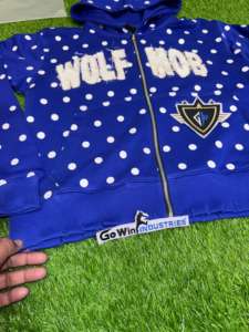 Sweat à capuche imprimé en coton molletonné épais 100 % coton, coupe oversize, pour homme, avec appliqué effet vieilli, idéal pour l'hiver - Product Image 4