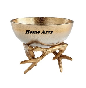 Stainless Steel <b>Dessert</b> <b>Bowl</b> With Marble Stand Premium Quality Round Shape <b>Dessert</b> <b>Bowl</b> With Stand In Bulk - Product Image 6