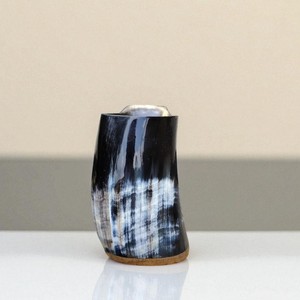 Jarra de cerveza de cuerno de buey pulida ecológica hecha a mano, jarra de bebida Natural con agarre de grado alimenticio para uso en el hogar, Bar o Festival - Product Image 3