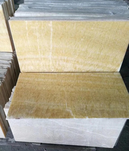 Losa de piedra de ónix amarillo artesanal, losa de mármol de ónix, losa de ónix de caramelo de miel - Product Image 2
