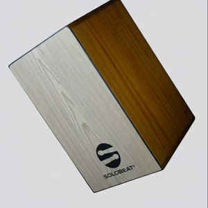 Solobeat สตูดิโอเหล็กสแตนเลสมืออาชีพที่มีน้ำหนักเบา Cajon-4kg เพื่อการฝึกฝนและการแสดงของนักดนตรี - Product Image 1