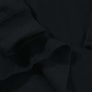 Haut court à capuche en toile pour femme, nouveau style tendance, décontracté, avec badge frontal, motif uni, doublé, automne-hiver - Product Image 5