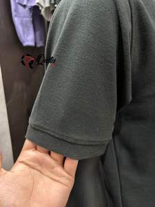 Vente en gros personnalisé Polo pour hommes Chemise polo pour hommes en coton de soie respirant-Chemises de travail professionnelles avec logo imprimé - Product Image 4