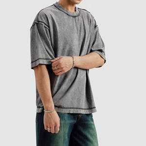 Camiseta 100% algodón para hombre holgada - Product Image 1