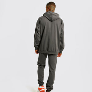 Conjunto Deportivo para Hombre, Corte Regular, Color Sólido, Tendencia 2025, Mejor Precio al por Mayor, Ropa Urbana, Sudadera con Capucha y Pantalones Deportivos Personalizados - Product Image 4