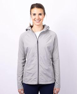 Veste d'hiver personnalisée pour femmes avec capuche Nouvelle collection d'hiver à fermeture éclair à manches longues Fitness Full Zip Sweat à capuche pour femmes - Product Image 1
