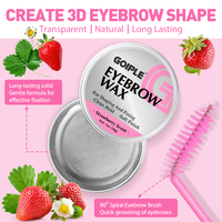 Cire à sourcils longue durée imperméable à l'eau de marque privée cosmétique colle à sourcils rehausseur de sourcils maquillage gel pour sourcils pour femmes