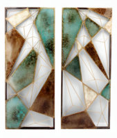 Cloison décorative en acier inoxydable avec cloison en verre pour hôtel de luxe, bureau, résidence, fabricant OEM ODM, vente en gros