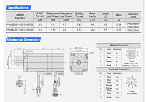 Kit de <span class=keywords><strong>Motor</strong></span> Paso a Paso de Circuito Cerrado PrimoPal <span class=keywords><strong>NEMA</strong></span> <span class=keywords><strong>17</strong></span> de 42 mm con <span class=keywords><strong>Alto</strong></span> <span class=keywords><strong>Torque</strong></span> y Encoder para CNC/Automatización - Product Image 4