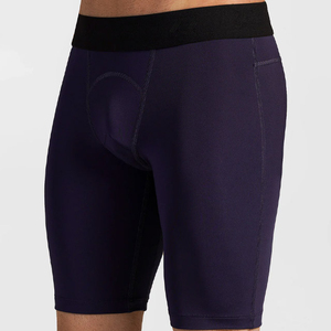 Shorts de sport ajustés pour hommes, fitness, gym, course à pied, séchage rapide, compression, shorts de sport pour hommes - Product Image 2