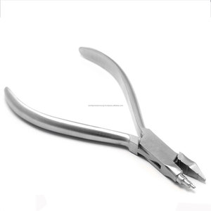 Pince manuelle ergonomique à 3 mors pour la formation et l'ajustement de boucles de fil, pour orthodontie jeune et chirurgie dentaire de précision, en acier inoxydable CE - Product Image 5