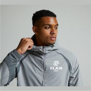 Chaqueta Cortavientos Impermeable y Transpirable con Capucha Plegable para Hombre, con Cremallera, para Correr y Lluvia - Product Image 5