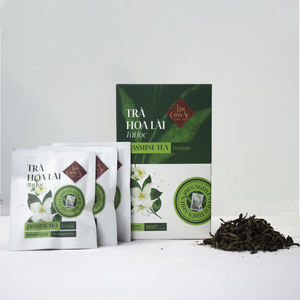 Jasmine <b>Tea</b> Bags Organic <b>Tea</b> Good Taste Distinctive Flavour Customized <b>Tea</b> Ingredients ISO HACCP Custom Packing Vietnam 45g - Product Image 4