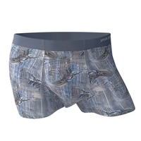 Boxers décontractés tricotés personnalisés pour hommes – Qualité supérieure, doux, respirants, écologiques, motif écossais, slips de sport à taille élastique
