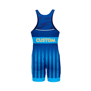 2024 personnalisé hommes Singlet lutte Gym formation costume puissance ascenseur vêtements de sport pour l'haltérophilie et les entraînements d'arts martiaux - Product Image 3