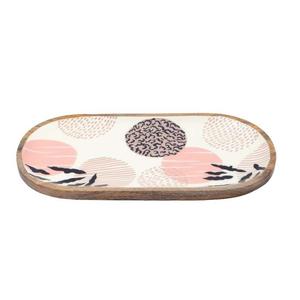 ถาดเสิร์ฟผลไม้สำหรับอาหารเช้าหรืออบแห้งทรงสี่เหลี่ยมผืนผ้าถาดไม้เคลือบสำหรับเสิร์ฟอาหารในโรงแรมร้านอาหารใช้ในการจัดเลี้ยง - Product Image 6