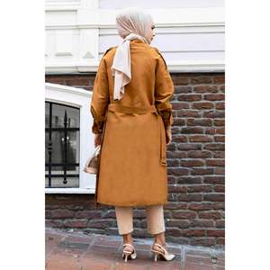 Clima Hijab trincea <span class=keywords><strong>Taba</strong></span> - Product Image 4