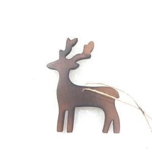 Article de décoration de noël suspendu en bois - Product Image 1