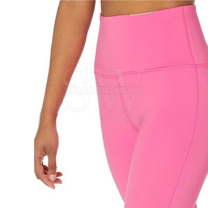 Leggings cómodos de cintura alta para mujer, elásticos, ajustados, transpirables, para yoga, ropa informal, ropa deportiva, adecuados para el entrenamiento diario - Product Image 6