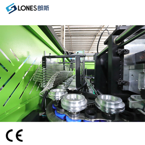 Machine de soufflage de bouteilles alimentaires et de bouteilles de boissons de 10 ml à 2 L, modèle LS-A2, 2000 BPH, 2 cavités, entièrement automatique, pour la fabrication de bouteilles PET, LONES - Product Image 3