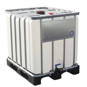 En stock : Réservoirs IBC de 1000 L |   Prix de gros sur les nouveaux IBCs en PP blanc pour le stockage et le transport sécurisés des liquides. - Product Image 6