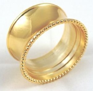 Servilletero de Metal de diseño hecho a mano de tamaño personalizado, forma redonda, Color Dorado, la mejor calidad para uso en sala de estar y habitación de invitados - Product Image 4