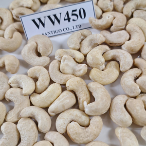 Anacardos SANTIGO de la mejor calidad WW450 Kaju Badam anacardos crudos logotipo impreso privado gratis - Product Image 1