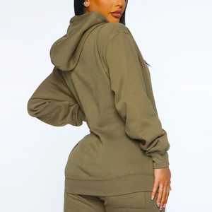 Venta caliente por encargo nuevo diseño de la fábrica al por mayor de alta calidad de encargo del logotipo del chándal de los hombres del chándal Set - Product Image 3