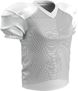 Maillot de football américain unisexe personnalisé sergé avec sublimation et impression par transfert de chaleur Spandex respirant/Polyester - Product Image 5