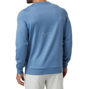 เสื้อสเวตเตอร์ไม่มีแขนของผู้ชายเสื้อสเวตเตอร์ผ้าฝ้ายพิมพ์ลายโลโก้ตามสั่งมีหลายสี - Product Image 4