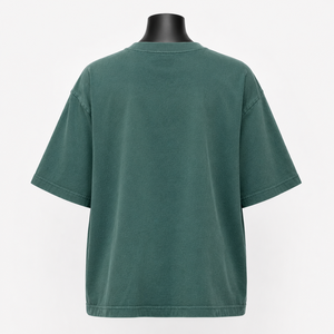 Camiseta de Algodón Extra Grande para Mujer, Cuello Redondo, Manga Corta, Estampado, Corte Holgado, Estilo Casual de Primavera/Verano - Product Image 2