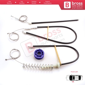 Kit de Reparación de Elevalunas Delantero Izquierdo BWR990 para Phaeton 3D MK1 2002-2016 V6 V8 W12 SWB LWB 3D1837461 - Product Image 2